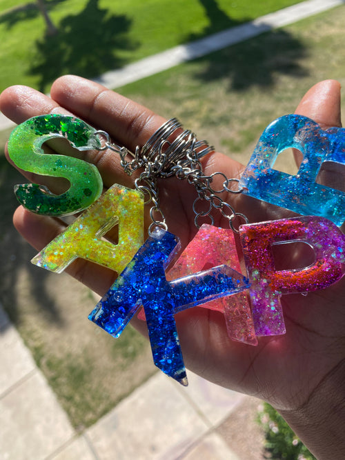 Initial Keychains