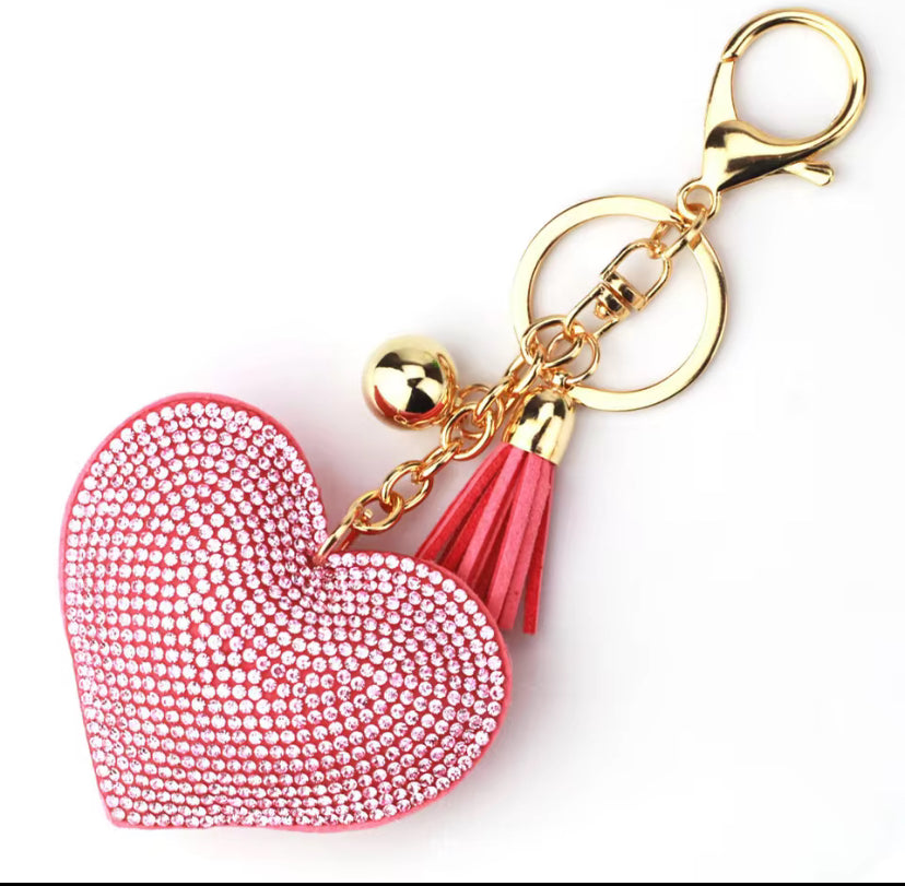 Heart Keychains