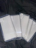 5pc Clear Phone Cases