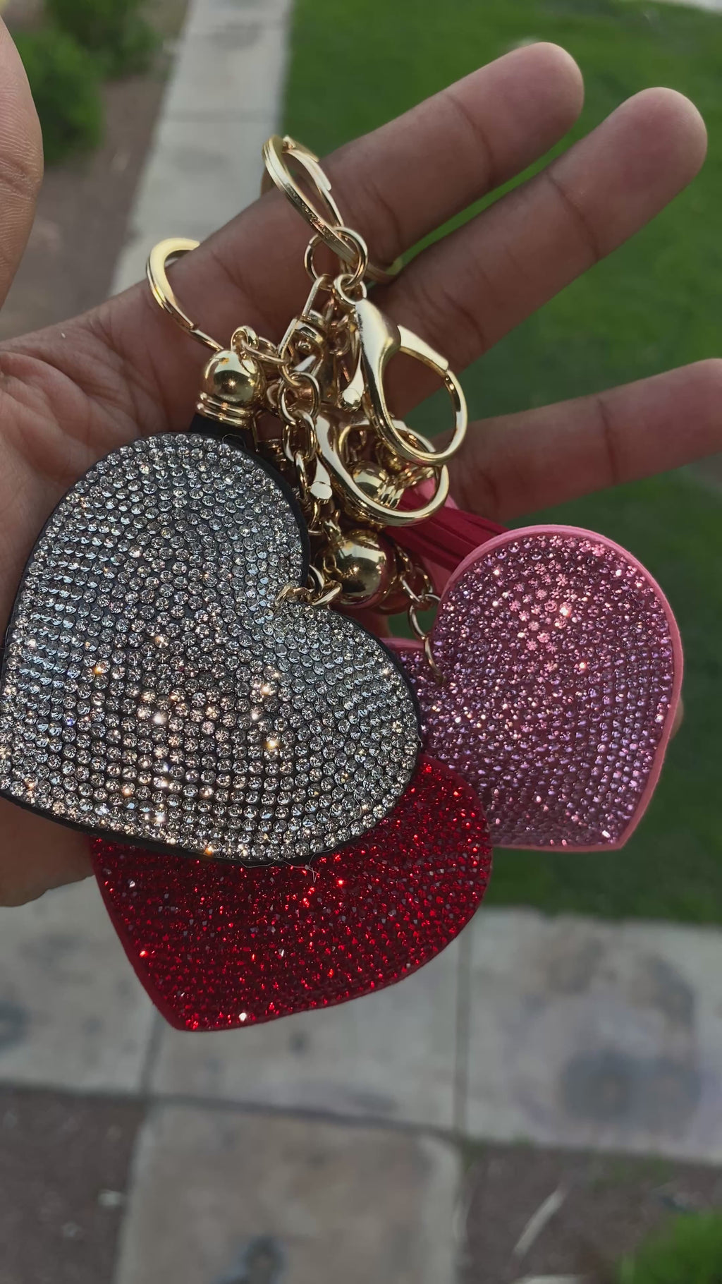 Heart Keychains